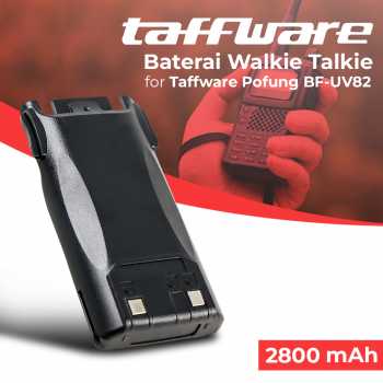 Gambar produk Taffware Baterai Walkie Talkie 2800mAh for Taffware Pofung BF-UV82 - BL-8
