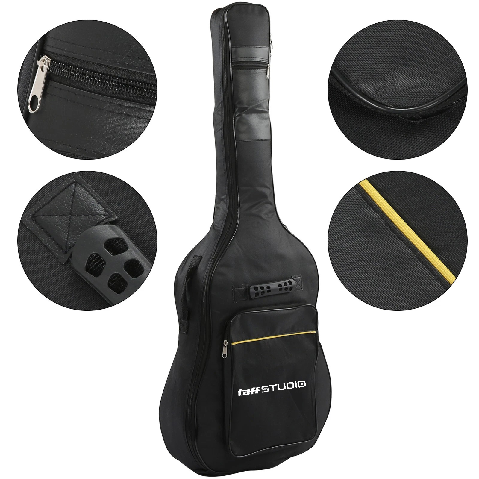 TaffSTUDIO Tas Gitar Oxford Guitar Bag Double Strap 40-41 Inch - XAZ5 Gambar produk TaffSTUDIO Tas Gitar Oxford Guitar Bag Double Strap 40-41 Inch - XAZ5