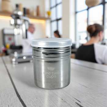 One Two Cups Penabur Bubuk Stensil Kopi Coklat Gula Barista - HY1801504