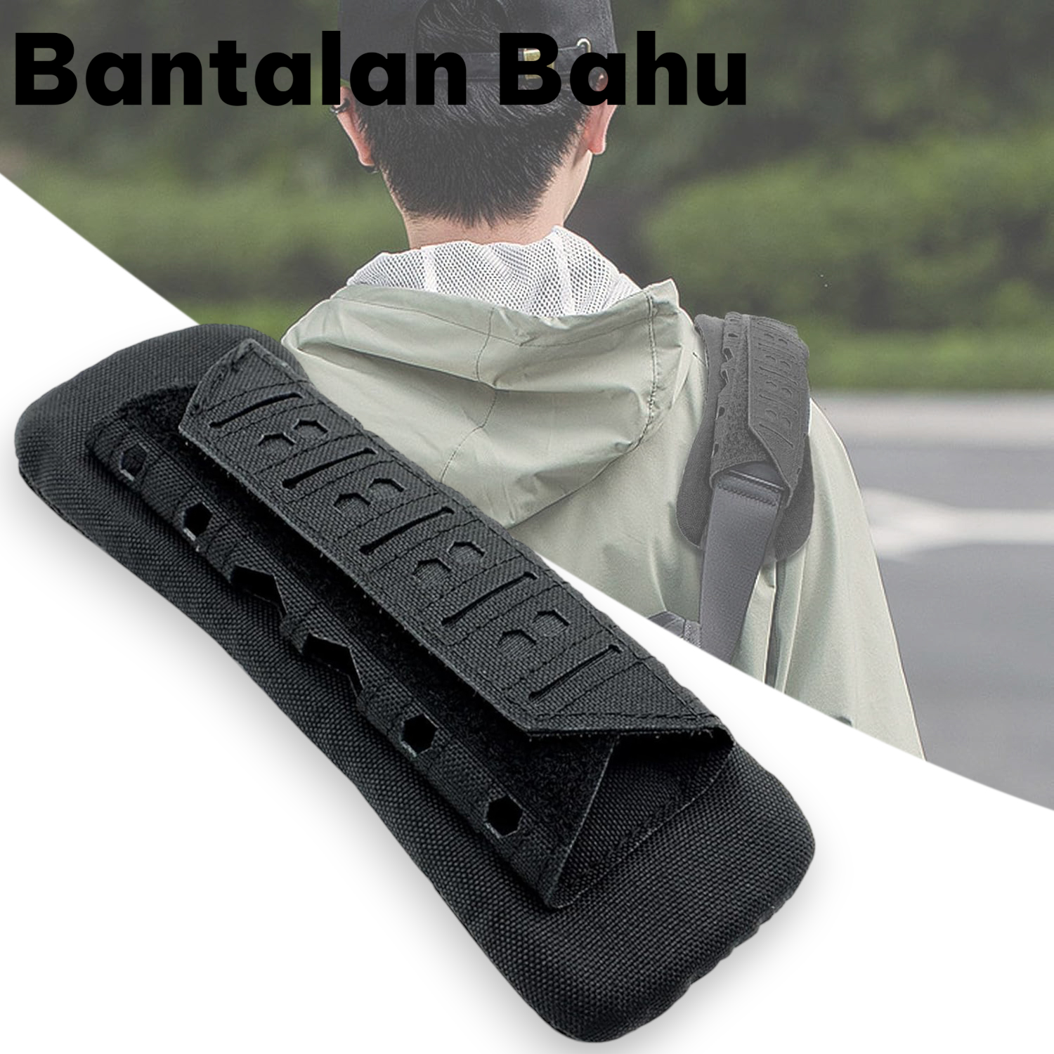 MORVE Bantalan Bahu Taktis Outdoor Tactical Shoulder Cushion Pad 1 PCS - M04 Gambar produk MORVE Bantalan Bahu Taktis Outdoor Tactical Shoulder Cushion Pad 1 PCS - M04
