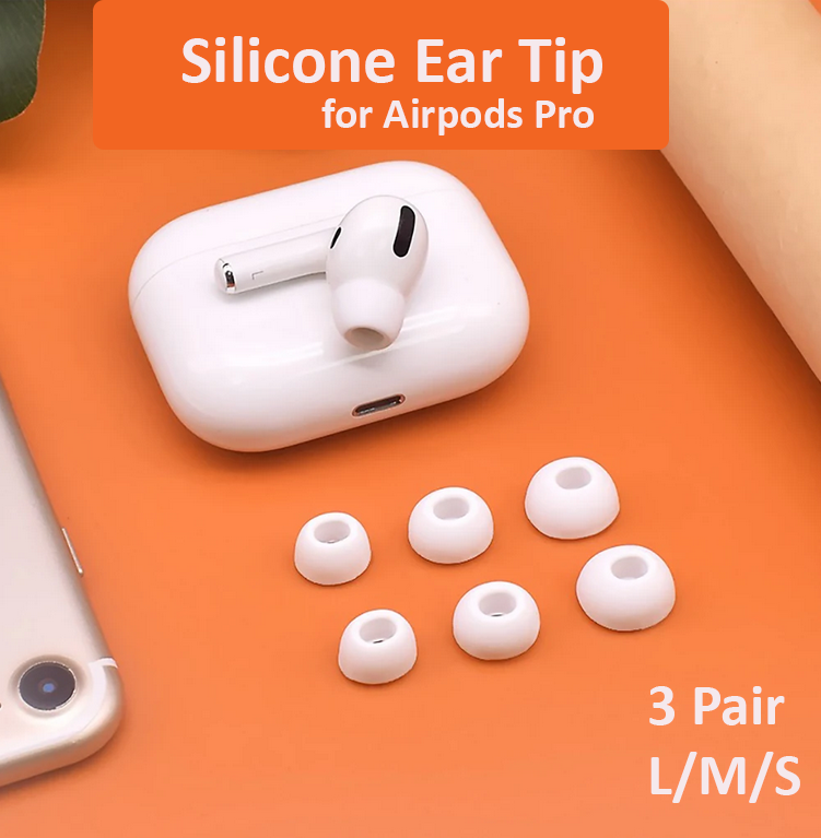 Gambar produk Centechia Silicone Ear Tip Replacement 3 Pair for Airpods Pro - CE-3