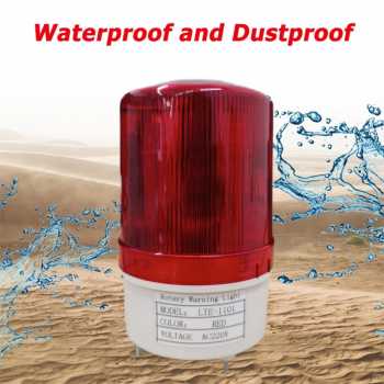 Gambar produk NANYI Warning Light Rotary Lamp LED Alarm Waterproof 220V 10W Silent - LTE-1101/1101J