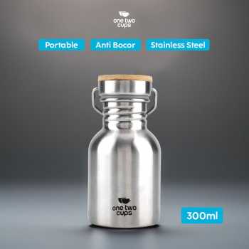 Gambar produk One Two Cups Botol Minum Stainless Steel Water Bottle 300ml - YM006