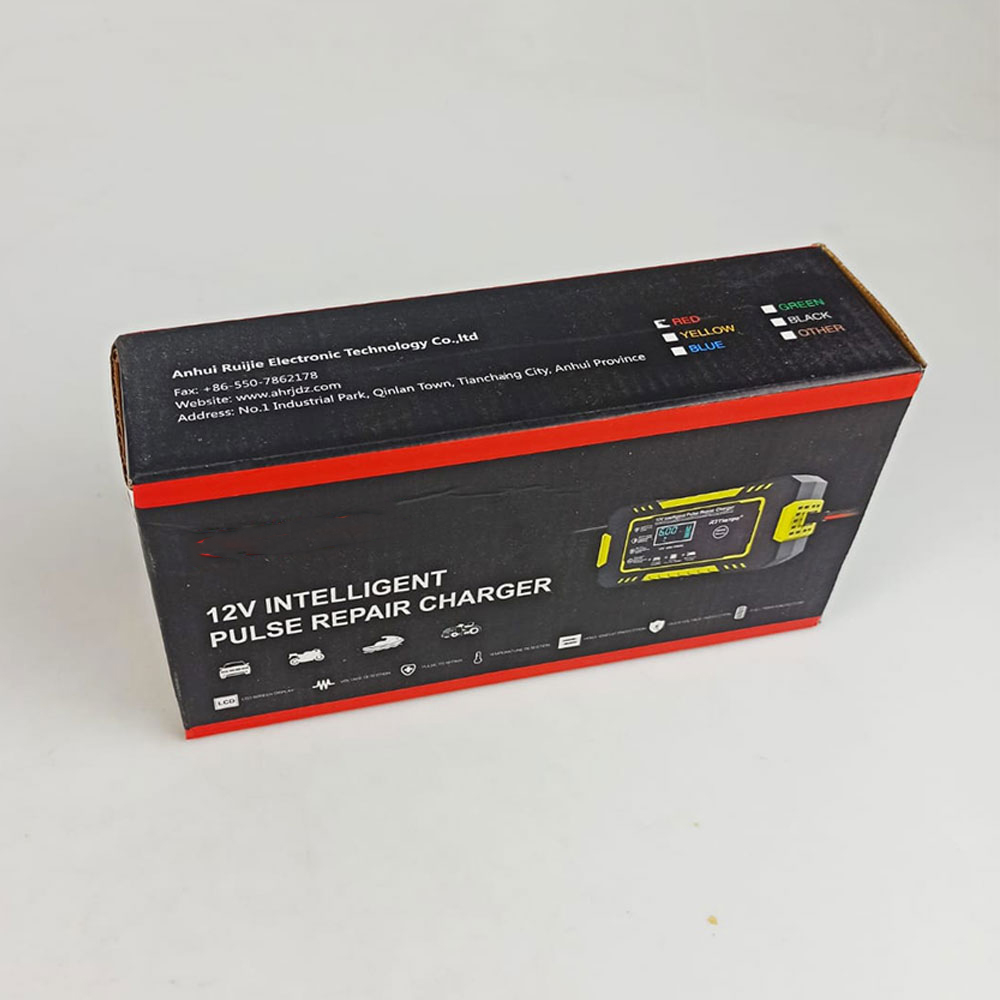 RJTianye Charger Aki Mobil Intelligent Battery Charger 12V 6A - RJ-C120501A Gambar produk RJTianye Charger Aki Mobil Intelligent Battery Charger 12V 6A - RJ-C120501A