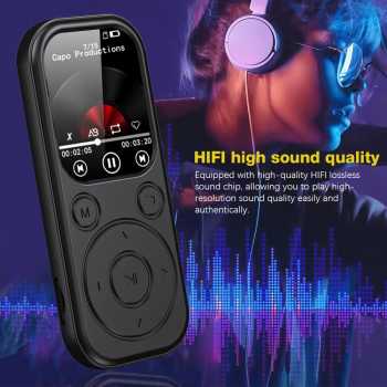 Gambar produk Yoidesu MP3 Digital Audio Player HiFi Bluetooth MP4 2 Inch 210mAh 64GB - YD-64