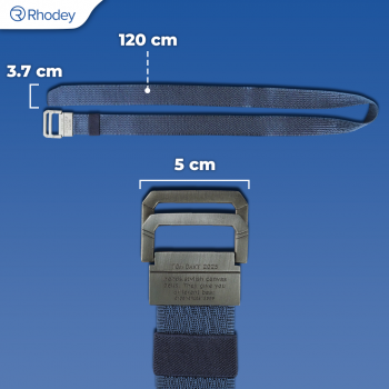 Gambar produk Rhodey Craftman Tali Ikat Pinggang Pria Canvas Buckle Belt - B1030