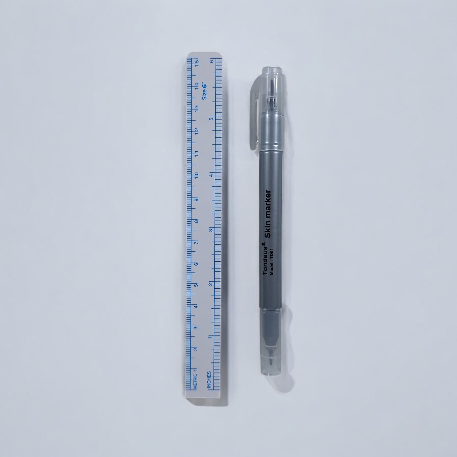 Gambar produk Tondaus Spidol Kulit Operasi Medical Skin Marker Double Head Tip - TD01