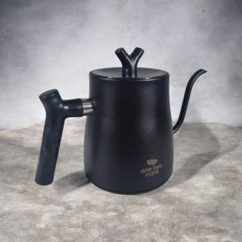 Gambar produk One Two Cups Teko Listrik Kopi Kettle Pemanas Air Leher Angsa 1000W 1L - HR-462