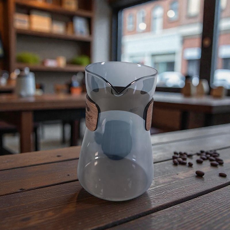 One Two Cups Teko Kopi Coffee Server Drip Pour Pitcher Jug 500ml - L1 Gambar produk One Two Cups Teko Kopi Coffee Server Drip Pour Pitcher Jug 500ml - L1