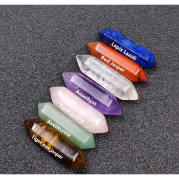 Gambar produk MOVER Batu Permata Alami Natural Gemstone Hexagonal Colorful 14 PCS - MC2