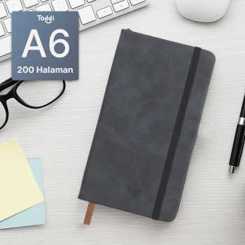 Gambar produk Toddi Buku Jurnal Hardcover Notebook Diary 200 Halaman Lined A6 - LXY0133