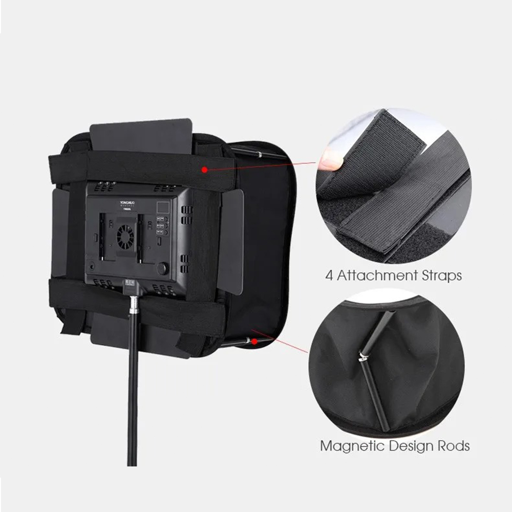Gambar produk HONGYI Softbox Diffuser Square Reflector Lighting Foldable 41.5x16.5cm - HG-41