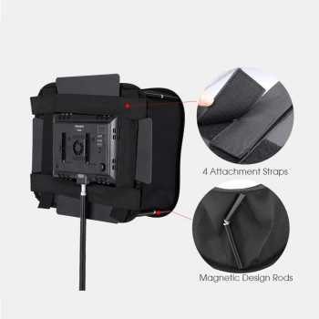 Gambar produk HONGYI Softbox Diffuser Square Reflector Lighting Foldable 41.5x16.5cm - HG-41