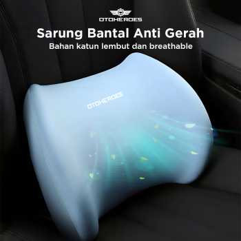 Gambar produk OTOHEROES Bantal Punggung Jok Mobil Memory Foam Lumbar Support - AW-40