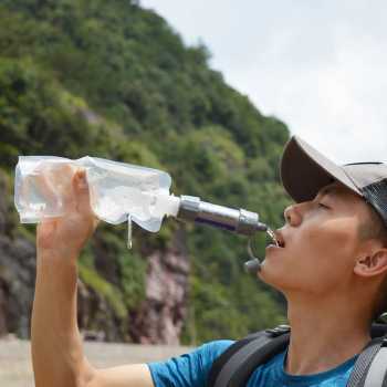 Gambar produk TaffSPORT Filter Air Botol Minum Bottle Water Purifier Food Grade - SP10