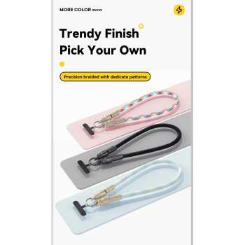 Gambar produk ESSAGER Kabel Data 2in1 Lanyard USB Type-C Fast Charging PD 60W 1.2M - EXCTT2-JC01-P