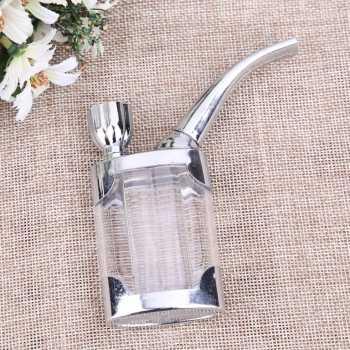 Gambar produk YAJUE Filter Rokok Air Water Smoking Hookah Pipe Stainless Steel - ZF500