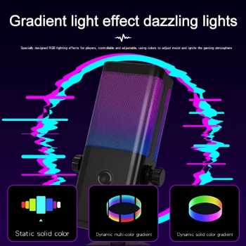 Gambar produk BINGJU Mikrofon Kondenser Condenser Microphone Studio with Stand - M7