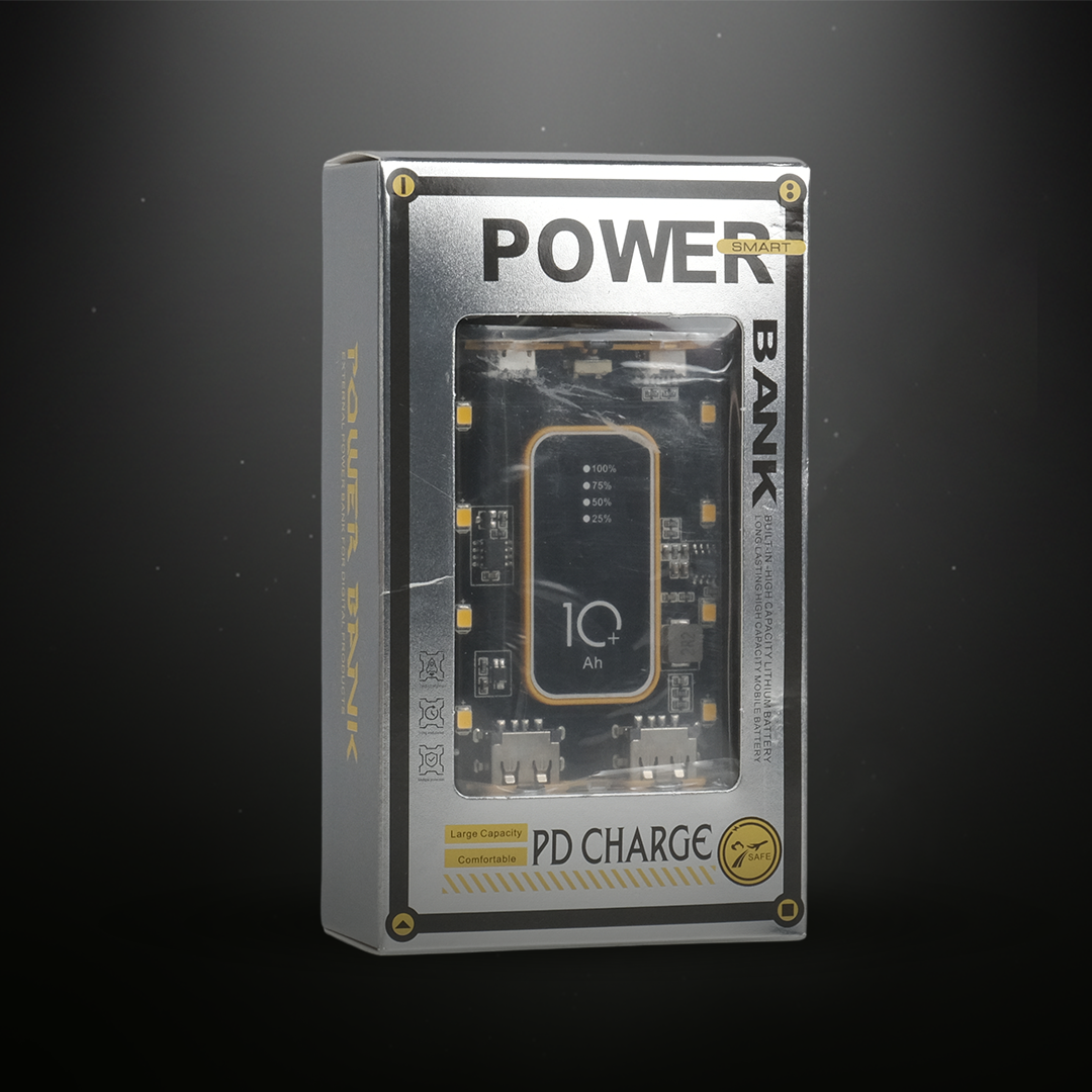 WST Power Bank 20000mAh Fast Charging PD 3in1 Cable Dual USB Port 10W - WS731 Gambar produk WST Power Bank 20000mAh Fast Charging PD 3in1 Cable Dual USB Port 10W - WS731