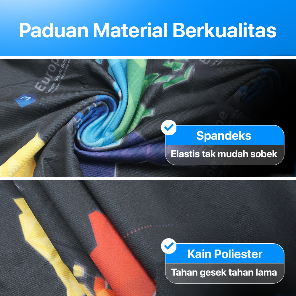 TravGuard Sarung Koper Elastis Polyester Spandex Luggage Cover M Intercontinental Map - H-22 Gambar produk TravGuard Sarung Koper Elastis Polyester Spandex Luggage Cover M Intercontinental Map - H-22