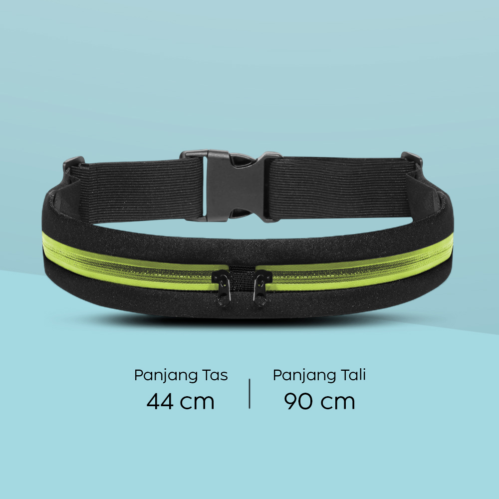 Guoxing Tas Pinggang Olahraga Lari Elastis Running Waist Bag - C92209 Gambar produk Guoxing Tas Pinggang Olahraga Lari Elastis Running Waist Bag - C92209