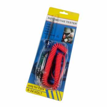 Gambar produk SMITH Tespen Circuit Tester Voltage with Alligator Clip 6-24V - S62