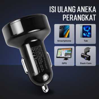 Gambar produk Iriisy Car Charger Mobil Fast Charging PD QC 3.0 USB Type C Port 54W - PD20W