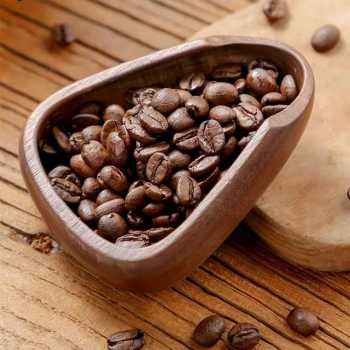 KAFEI Coffee Dosing Tray Mangkok Takar Biji Kopi Walnut Wood - OX10