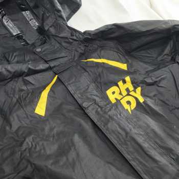 Gambar produk Rhodey Jas Hujan Setelan Motor Visor Polyester Waterproof Raincoat XL - ZY-8119