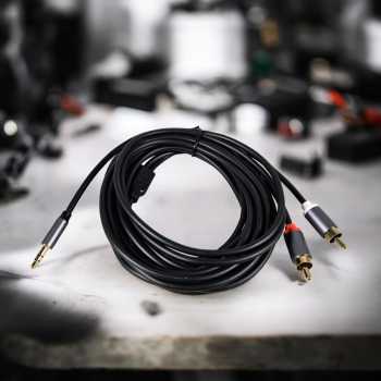 Gambar produk Vention Kabel Audio AUX 3.5mm Male ke RCA Male HiFi 5M