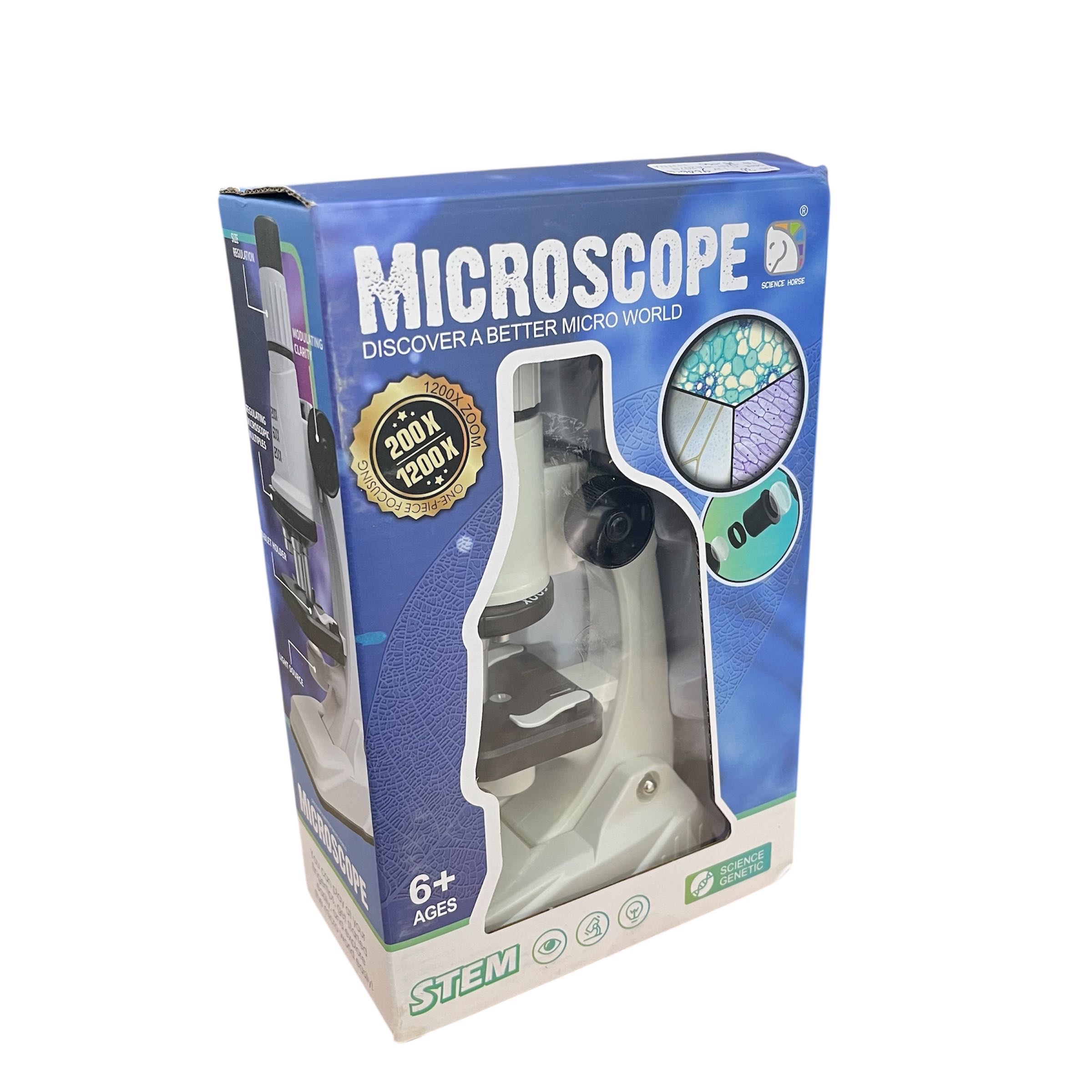 MICROKID Mikroskop Monokuler Edukasi Anak Pengamatan Science 1200x - SD661 Gambar produk MICROKID Mikroskop Monokuler Edukasi Anak Pengamatan Science 1200x - SD661