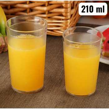 FARFI Gelas Minum Aesthetic Juice Water Cup Drinking Kitchen Acrylic - FR500