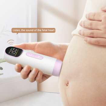 Gambar produk Mafabe Alat Deteksi Jantung Janin Fetal Doppler Heartrate Handheld - TX-103