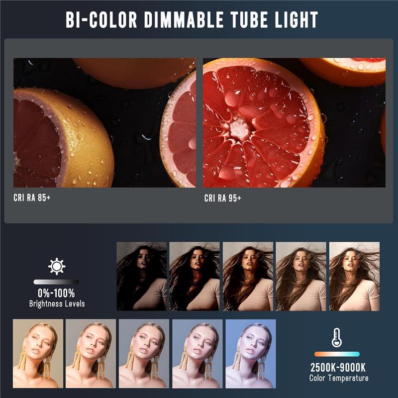 NEEWER Lampu Fill Light LED Magnetic RGBW 2500-9000K 2000mAh 6W - TL96 Gambar produk NEEWER Lampu Fill Light LED Magnetic RGBW 2500-9000K 2000mAh 6W - TL96