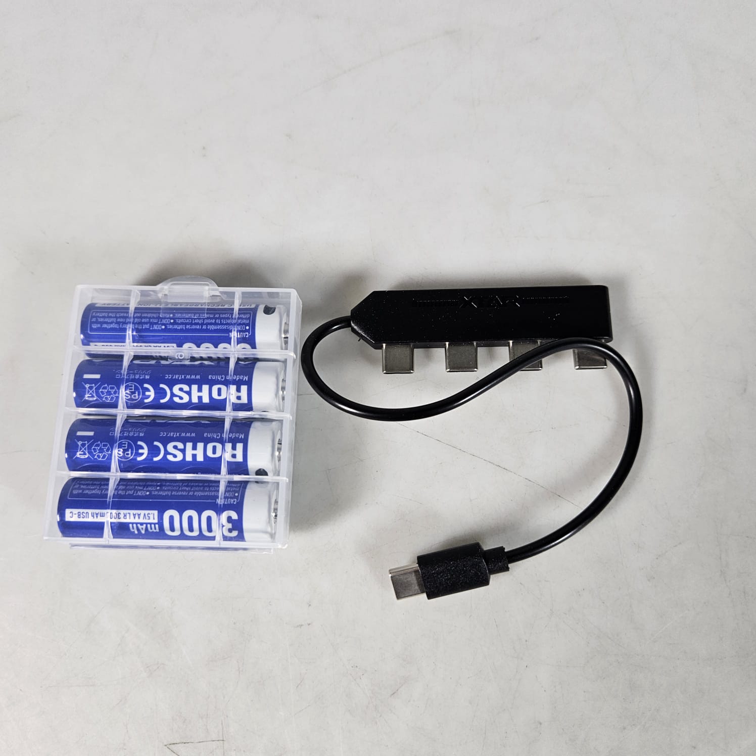 Gambar produk XTAR Baterai Rechargeable AA LR Type C 1.5V 2.5A 4 PCS 3000mAh - XT-40