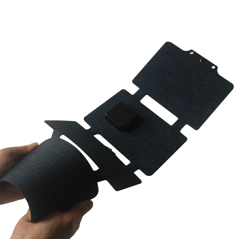 CrustPro Panel Surya Solar Foldable Monocrystalline 14W - CP-14 Gambar produk CrustPro Panel Surya Solar Foldable Monocrystalline 14W - CP-14