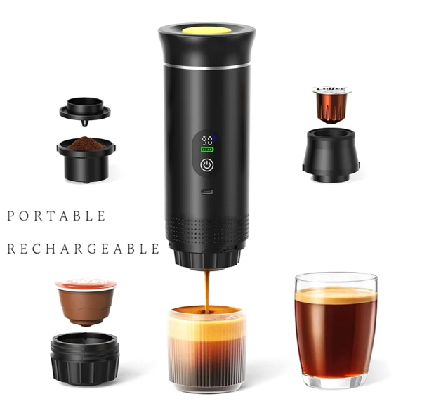 ABY Mesin Kopi Kapsul Espresso Elektrik 3in1 Electric Wireless Heating - T35067 Gambar produk ABY Mesin Kopi Kapsul Espresso Elektrik 3in1 Electric Wireless Heating - T35067