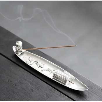 AROMAREEF Tempat Dupa Aromaterapi Incense Stick Holder Metal Alloy - MT40