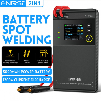 FNIRSI Mesin Las Mini Portable Spot Welding Machine Power Bank 5000mAh - SWM-10