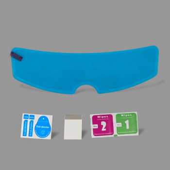 Gambar produk YUANSI Stiker Helm Anti Embun Anti Fog Helmet Nano Coating 24.5x6.5cm - YS-80