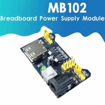 AOKIN Power Supply Module Breadboard Dual Channel 3.3/5V - MB102