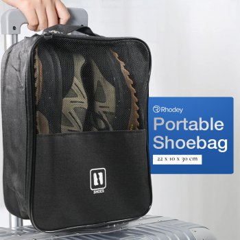 Rhodey Tas Penyimpanan Sepatu Portable Shoebag Storage Travel Size S - XL-88