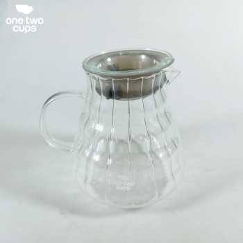 Gambar produk One Two Cups Teko Kopi Coffee Server V60 Drip Pour Over Borosilicate 800ml - XGS-36/60/80
