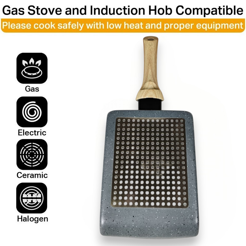 Walfos Wajan Penggorengan Frying Pan Keramik Anti Lengket - W0697 Gambar produk Walfos Wajan Penggorengan Frying Pan Keramik Anti Lengket - W0697