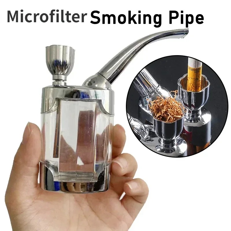 YAJUE Filter Rokok Air Water Smoking Hookah Pipe Stainless Steel - ZF500 Gambar produk YAJUE Filter Rokok Air Water Smoking Hookah Pipe Stainless Steel - ZF500