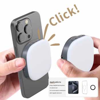 Gambar produk ALEON Lampu Fill Light Magnetic 3in1 Color Flip Design 1200mAh - AL-80