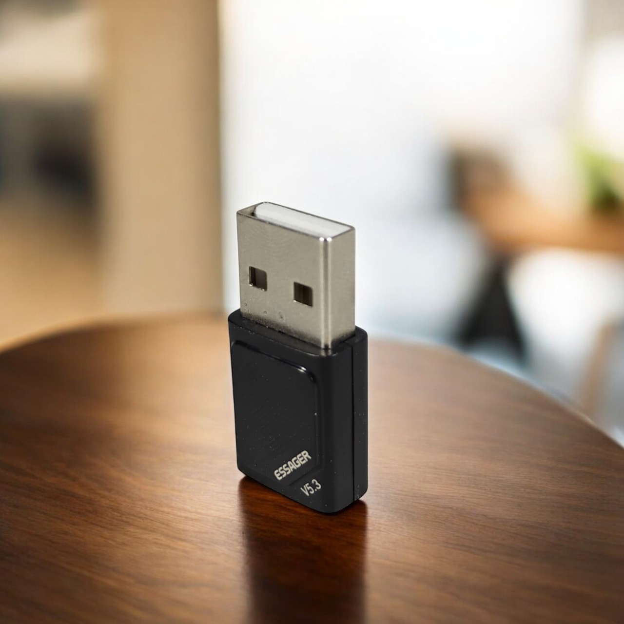 ESSAGER USB Bluetooth 5.3 Adapter Receiver Transmitter Dongle for PC - EBT53-JH01-P Gambar produk ESSAGER USB Bluetooth 5.3 Adapter Receiver Transmitter Dongle for PC - EBT53-JH01-P