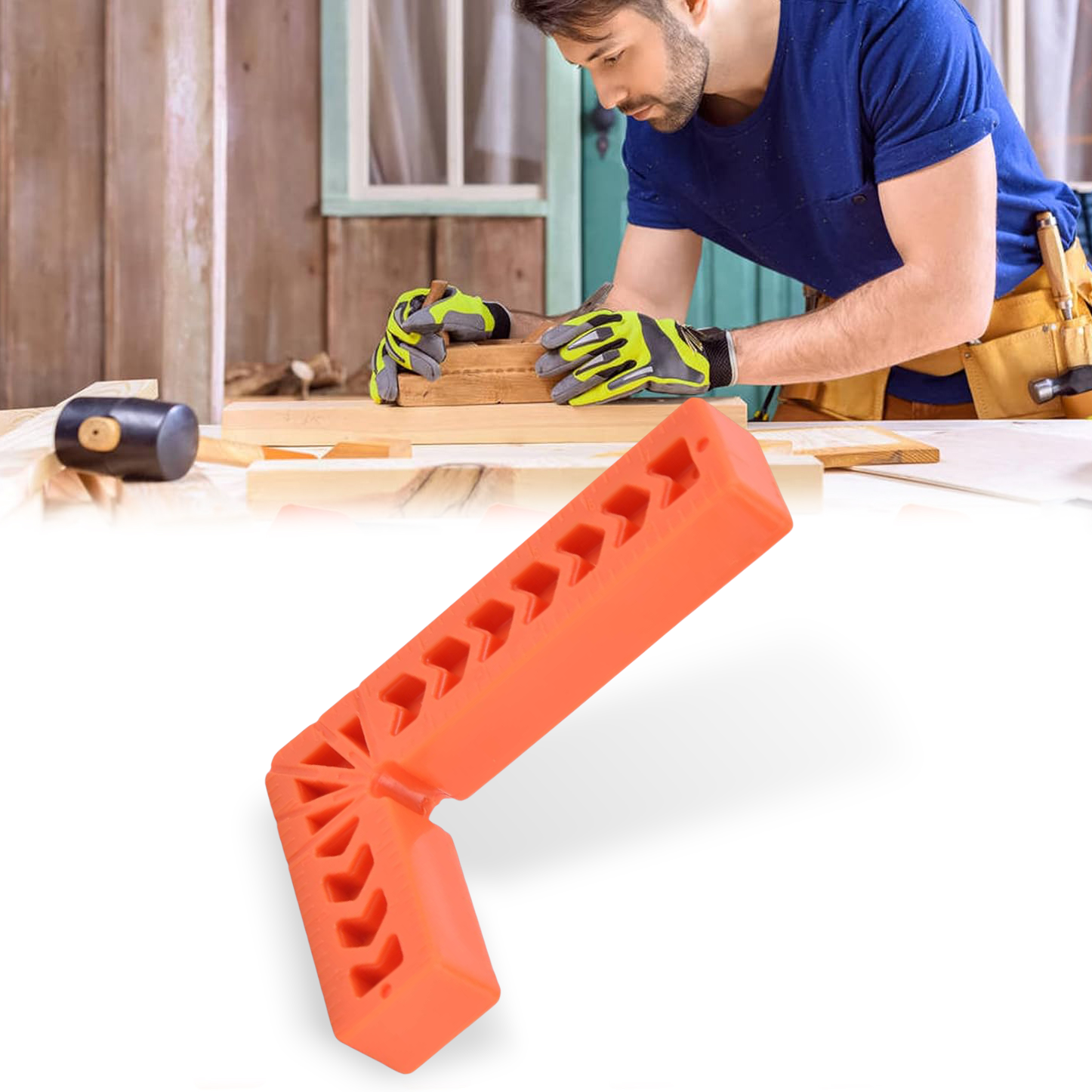 DURATEC Corner Clamp Penjepit Sudut Frame Kaca Kayu Angle 90 Derajat 3 Inch - 867 Gambar produk DURATEC Corner Clamp Penjepit Sudut Frame Kaca Kayu Angle 90 Derajat 3 Inch - 867