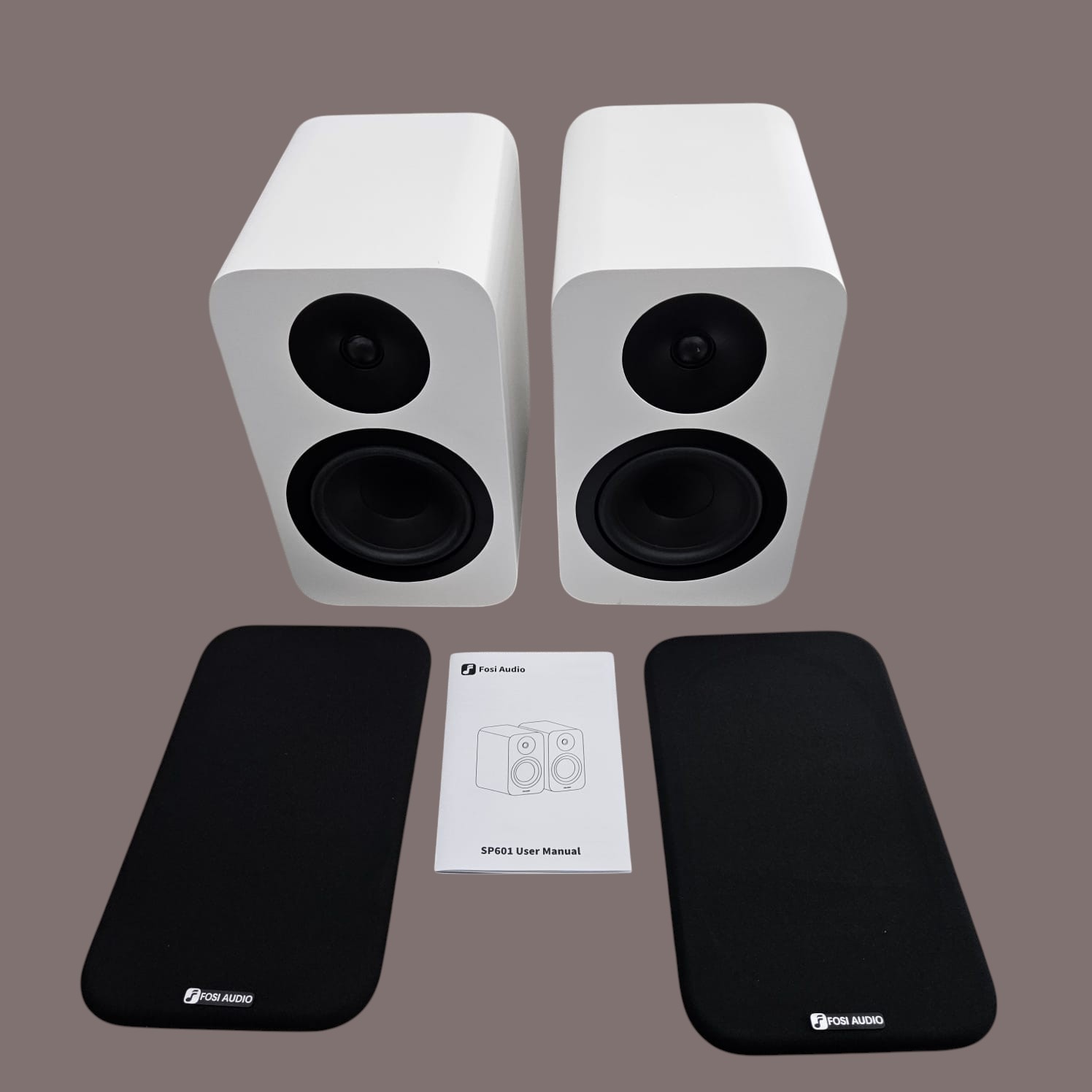 Fosi Audio Passive Bookshelf Speaker 2 Way 7 Inch Woofers Inch HiFi - SP601-B Gambar produk Fosi Audio Passive Bookshelf Speaker 2 Way 7 Inch Woofers Inch HiFi - SP601-B