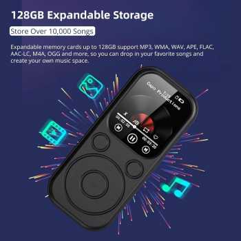 Gambar produk Yoidesu MP3 Digital Audio Player HiFi Bluetooth MP4 2 Inch 210mAh 64GB - YD-64